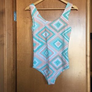 Southwest print bodysuit